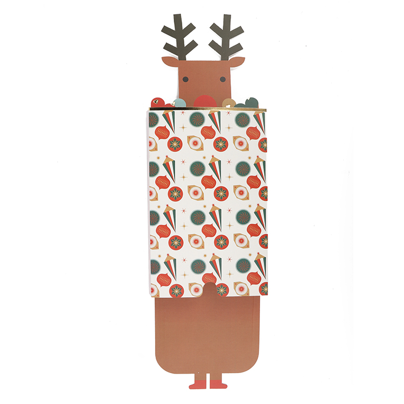 Christmas Elk Paper Card